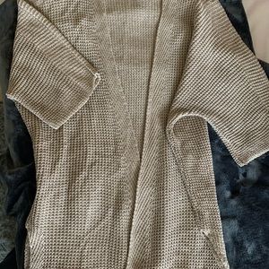 Max Studio cardigan sweater Large Gold-Tan